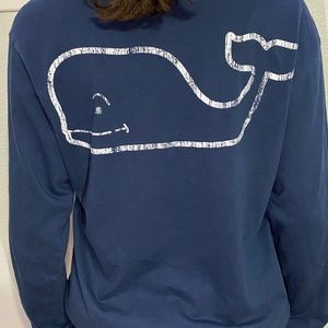 vineyard vine blue long sleeve